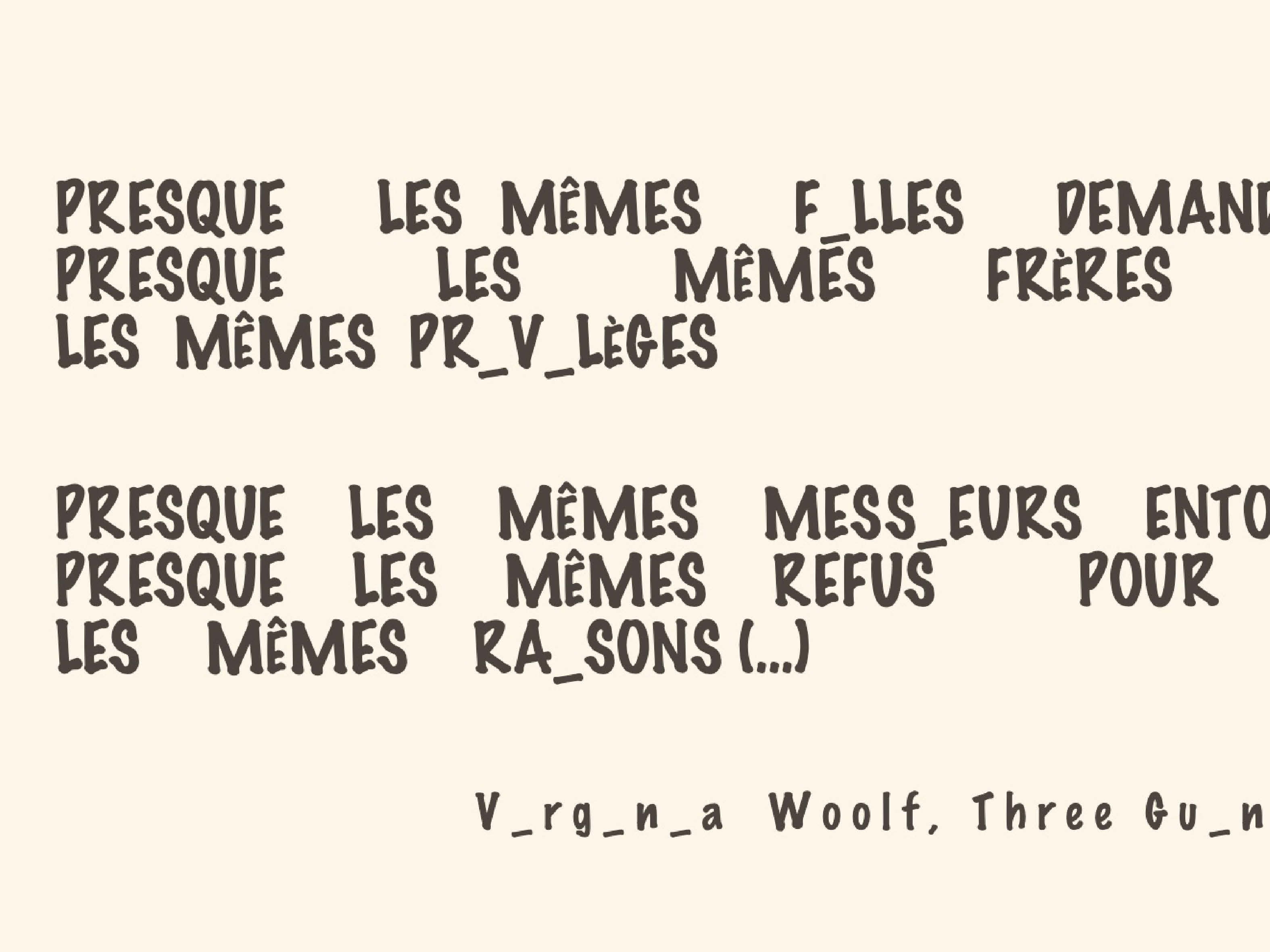 MAUD BLANDEL Same Old Songs