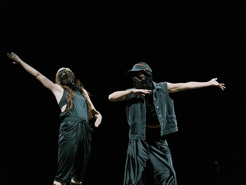 KATERINA ANDREOU, MELISSA GUEX SHOUT TWICE
